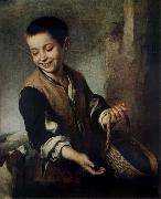 Bartolome Esteban Murillo Boy with A Dog Germany oil painting artist